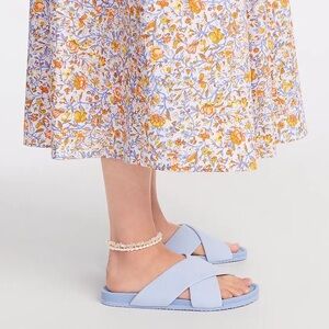 Marina waterproof cross-strap EVA sandals from J. Crew